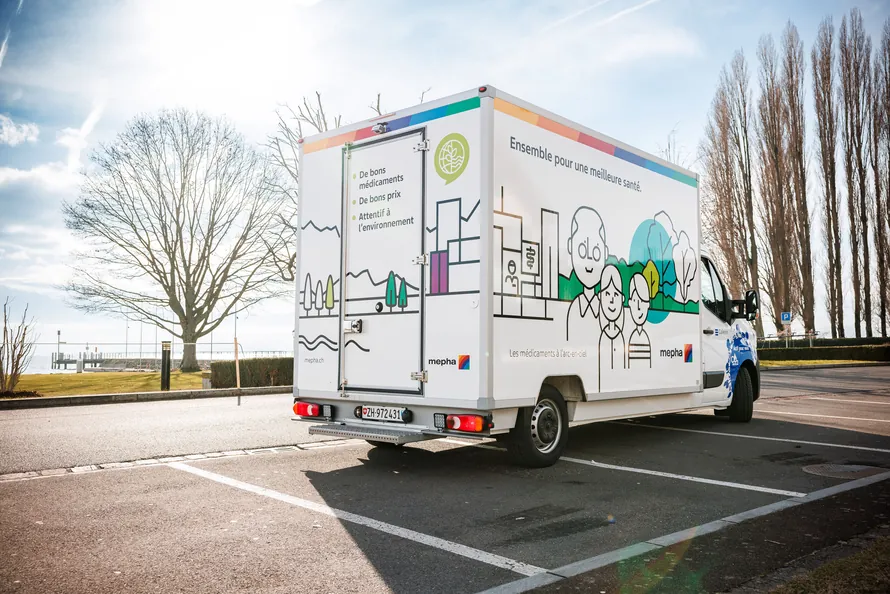 Das neue Elektrofahrzeug in Lausanne-Ecublens