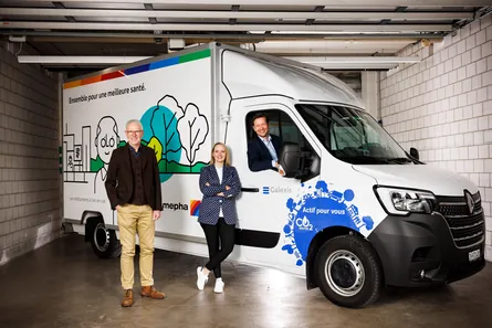 Das neue Elektrofahrzeug in Lausanne-Ecublens