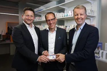 Gruppenfoto Galexis + Mepha