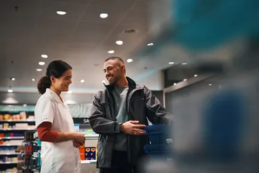Chauffeur dans une pharmacie
