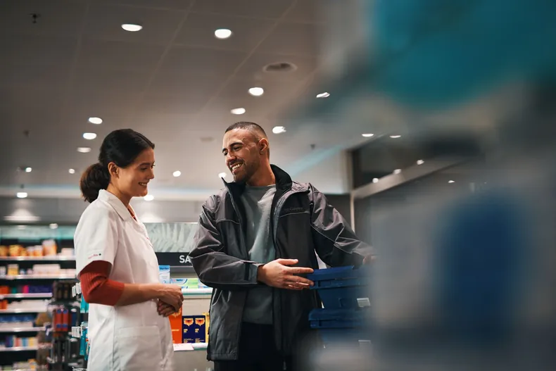 Chauffeur dans une pharmacie